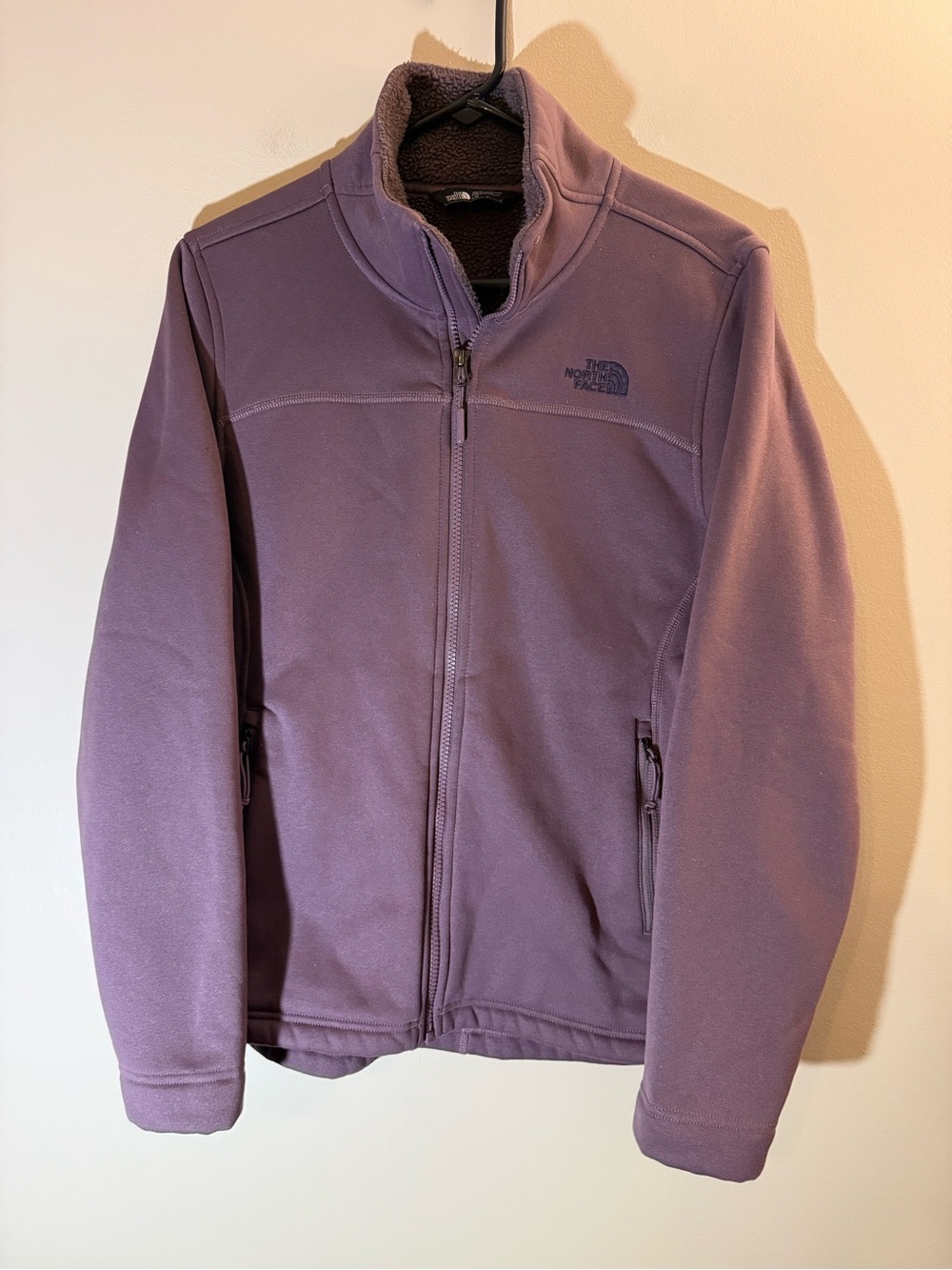 The North Face Women’s Mauve Full-Zip Fleece Lined Jacket L